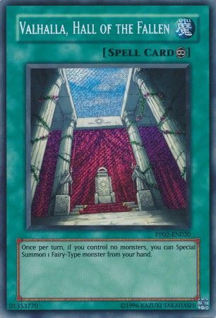 Valhalla Hall of the Fallen PP02 EN020 Secret Rare Valhalla Hall of the Fallen PP02 EN020 Secret Rare