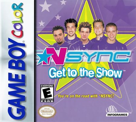 N Sync Get to the Show Game Boy Color Nintendo Game Boy Color N Sync Get to the Show Game Boy Color Nintendo Game Boy Color