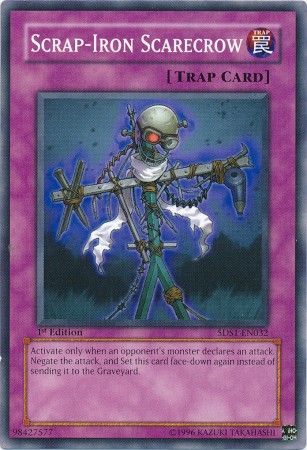 Scrap Iron Scarecrow 5DS1 EN032 Common 1st Edition Scrap Iron Scarecrow 5DS1 EN032 Common 1st Edition