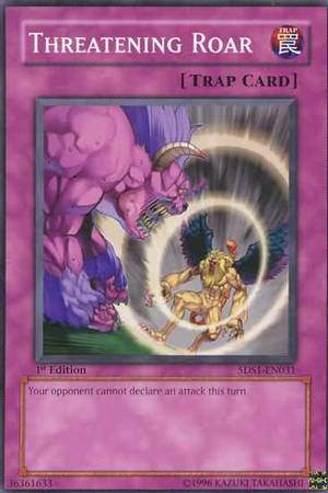 Threatening Roar 5DS1 EN031 Common 1st Edition Threatening Roar 5DS1 EN031 Common 1st Edition
