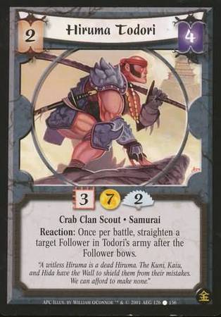 Hiruma Todori Crab 126 Common A Perfect Cut Hiruma Todori Crab 126 Common A Perfect Cut