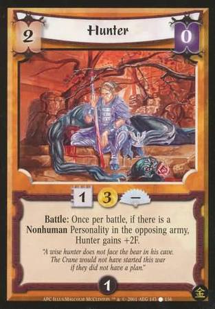 Hunter 143 Common A Perfect Cut Hunter 143 Common A Perfect Cut