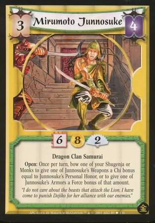 Mirumoto Junnosuke Dragon 80 Uncommon Mirumoto Junnosuke Dragon 80 Uncommon
