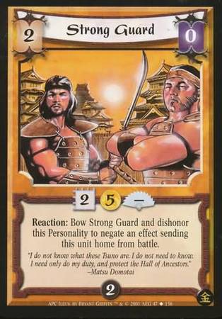 Strong Guard 47 Uncommon A Perfect Cut Strong Guard 47 Uncommon A Perfect Cut