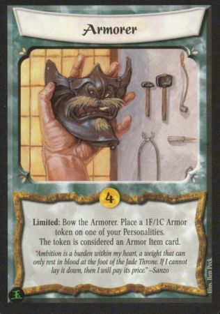 Armorer Common Ambitions Debt Armorer Common Ambitions Debt