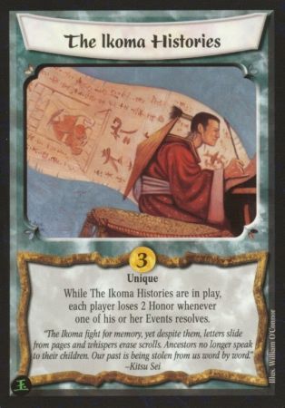 The Ikoma Histories Uncommon The Ikoma Histories Uncommon