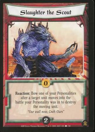 Slaughter the Scout 101 Common An Oni s Fury Slaughter the Scout 101 Common An Oni s Fury