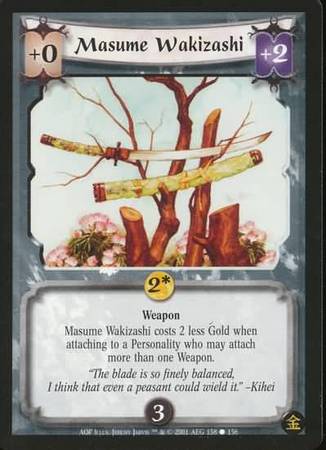 Masume Wakizashi 138 Common Masume Wakizashi 138 Common