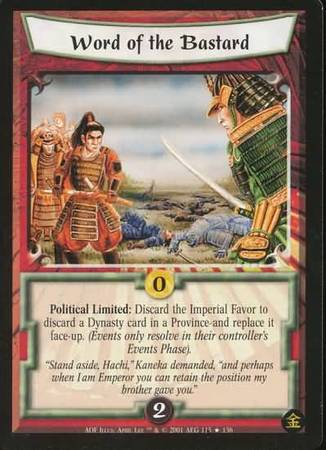 Word of the Bastard 115 Rare An Oni s Fury Word of the Bastard 115 Rare An Oni s Fury