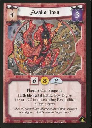 Asako Itaru Phoenix 50 Uncommon Asako Itaru Phoenix 50 Uncommon