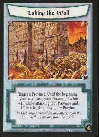Taking the Wall 9 Uncommon Taking the Wall 9 Uncommon