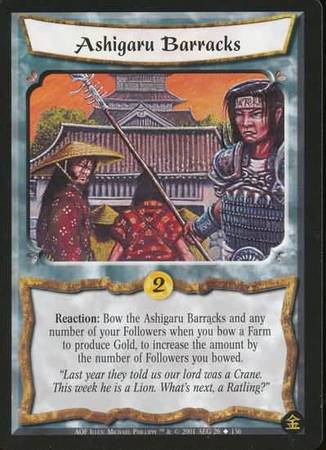 Ashigaru Barracks 26 Uncommon An Oni s Fury Ashigaru Barracks 26 Uncommon An Oni s Fury