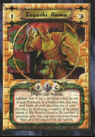 Togashi Yama Dragon Uncommon Togashi Yama Dragon Uncommon