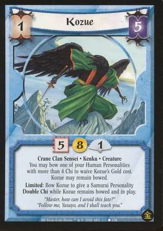 Kozue Crane 113 Uncommon Broken Blades Kozue Crane 113 Uncommon Broken Blades