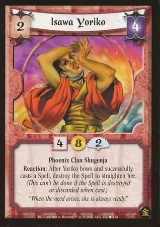 Isawa Yoriko Phoenix 132 Uncommon Isawa Yoriko Phoenix 132 Uncommon