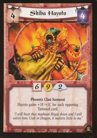Shiba Hayoto Phoenix 133 Uncommon Broken Blades Shiba Hayoto Phoenix 133 Uncommon Broken Blades