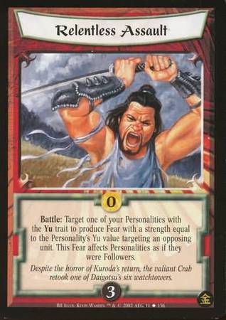 Relentless Assault 11 Uncommon Broken Blades Relentless Assault 11 Uncommon Broken Blades