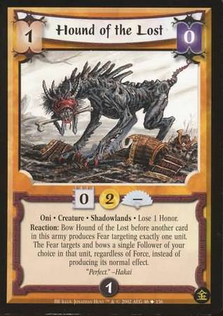 Hound of the Lost 46 Uncommon Hound of the Lost 46 Uncommon