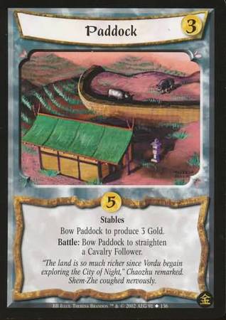 Paddock 91 Uncommon Broken Blades Paddock 91 Uncommon Broken Blades