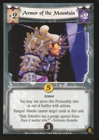 Armor of the Mountain 52 Uncommon Armor of the Mountain 52 Uncommon