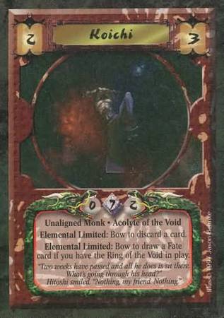Koichi Brotherhood of Shinsei Common Crimson and Jade Koichi Brotherhood of Shinsei Common Crimson and Jade