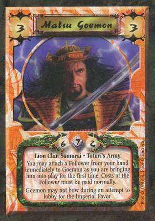 Matsu Goemon Lion Toturi s Army Common Matsu Goemon Lion Toturi s Army Common