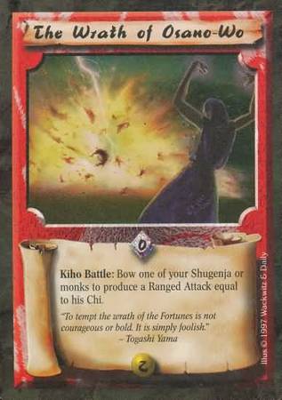 The Wrath of Osano Wo Common Crimson and Jade The Wrath of Osano Wo Common Crimson and Jade