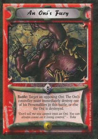 An Oni s Fury Uncommon An Oni s Fury Uncommon