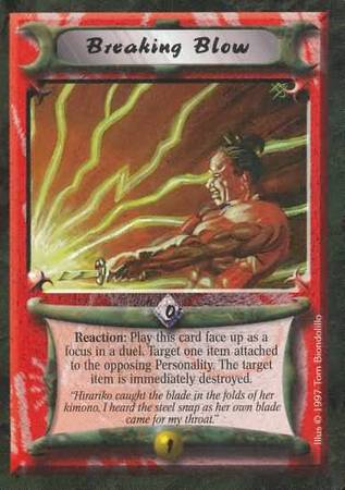 Breaking Blow Uncommon Crimson and Jade Breaking Blow Uncommon Crimson and Jade