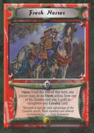 Fresh Horse Uncommon Crimson and Jade Fresh Horse Uncommon Crimson and Jade