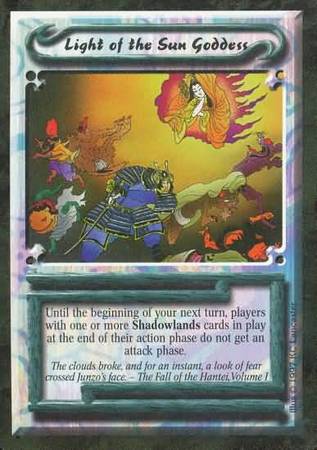 Light of the Sun Goddess Uncommon Light of the Sun Goddess Uncommon