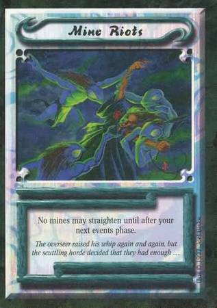 Mine Riots Uncommon Crimson and Jade Mine Riots Uncommon Crimson and Jade