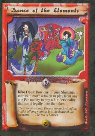 Dance of the Elements Uncommon Crimson and Jade Dance of the Elements Uncommon Crimson and Jade