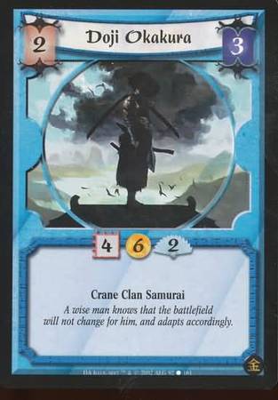 Doji Okakura Crane 92 Common Dark Allies Doji Okakura Crane 92 Common Dark Allies