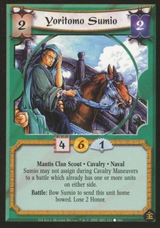 Yoritomo Sumio Mantis 111 Common Dark Allies Yoritomo Sumio Mantis 111 Common Dark Allies