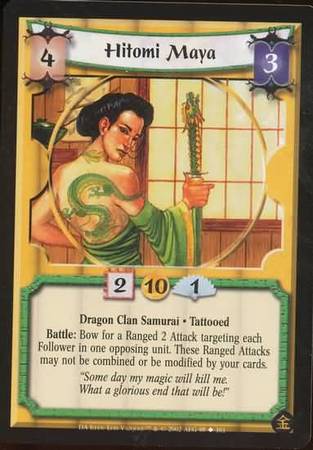 Hitomi Maya Dragon 98 Uncommon Dark Allies Hitomi Maya Dragon 98 Uncommon Dark Allies