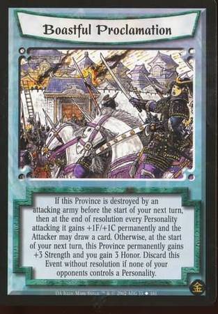 Boastful Proclamation 35 Uncommon Boastful Proclamation 35 Uncommon