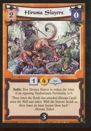 Hiruma Slayers 56 Uncommon Hiruma Slayers 56 Uncommon