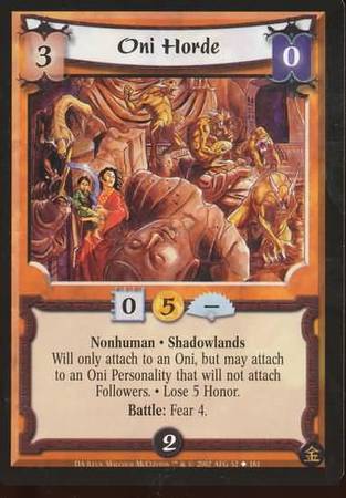 Oni Horde 52 Uncommon Oni Horde 52 Uncommon