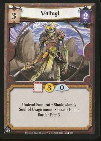 Voitagi Shadowlands 180 Common L5R Diamond Edition Voitagi Shadowlands 180 Common L5R Diamond Edition