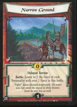 Narrow Ground 277 Common L5R Diamond Edition Narrow Ground 277 Common L5R Diamond Edition