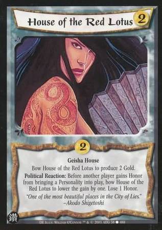 House of the Red Lotus 38 Common L5R Diamond Edition House of the Red Lotus 38 Common L5R Diamond Edition