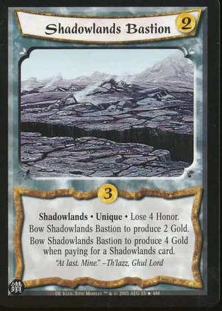 Shadowlands Bastion 55 Rare L5R Diamond Edition Shadowlands Bastion 55 Rare L5R Diamond Edition