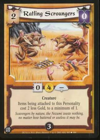 Ratling Scroungers 365 Uncommon Ratling Scroungers 365 Uncommon