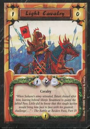 Light Cavalry Common Emerald Edition Singles Light Cavalry Common Emerald Edition Singles