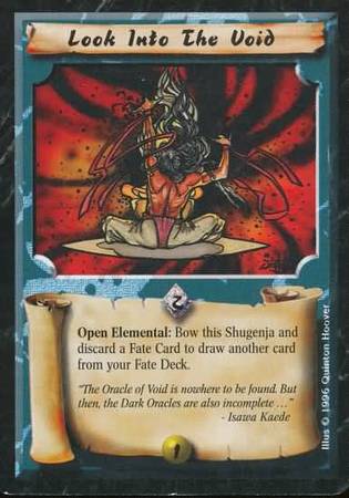 Look into the Void Common Look into the Void Common