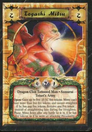 Togashi Mitsu Dragon Uncommon Togashi Mitsu Dragon Uncommon