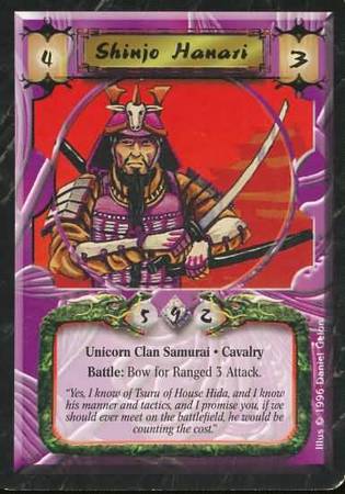 Shinjo Hanari Unicorn Uncommon Emerald Edition Singles Shinjo Hanari Unicorn Uncommon Emerald Edition Singles