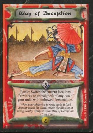 Way of Deception Uncommon Emerald Edition Singles Way of Deception Uncommon Emerald Edition Singles