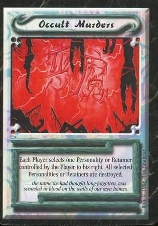 Occult Murders Uncommon Occult Murders Uncommon